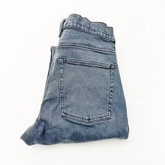 Everlane The Way-High Slim Organic Cotton Denim jeans Gray Wash Size 27 Short - Picture 1 of 9